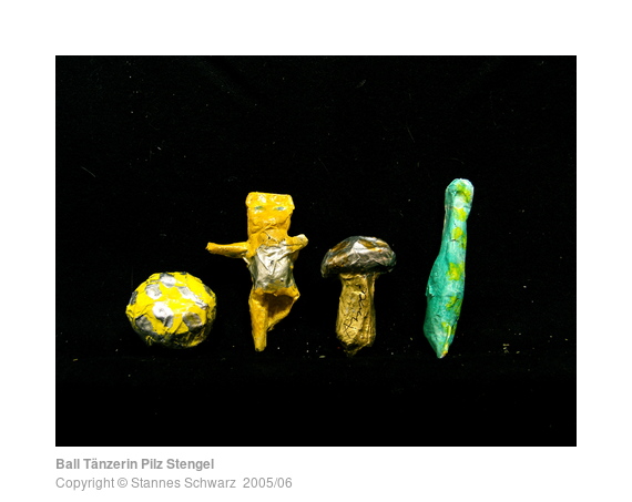 Ball dancer mushroom stick