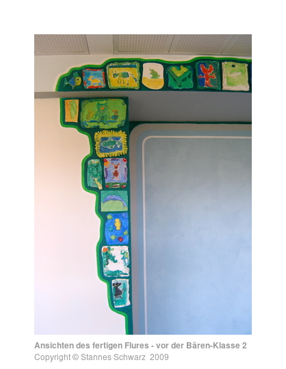 View of the finished corridor - in front of the Bear-class 2