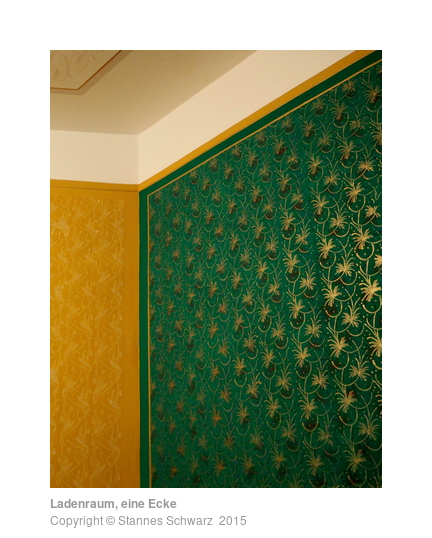 Salesroom, corner