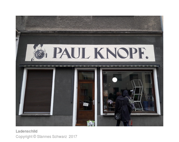 Shop sign