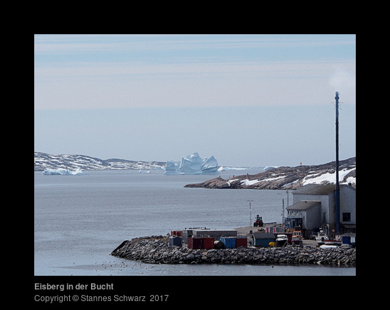 Iceberg in the bay