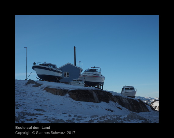 Boats on land