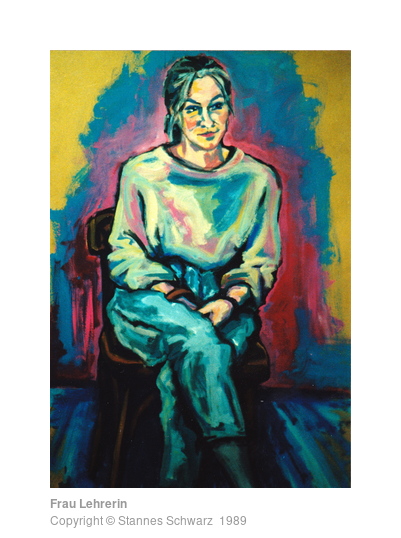Portrait of an sittin woman