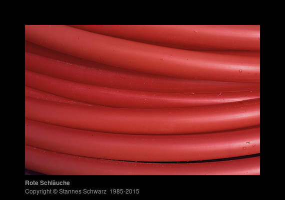 Red hoses