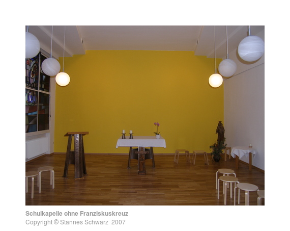 Chapel without cross